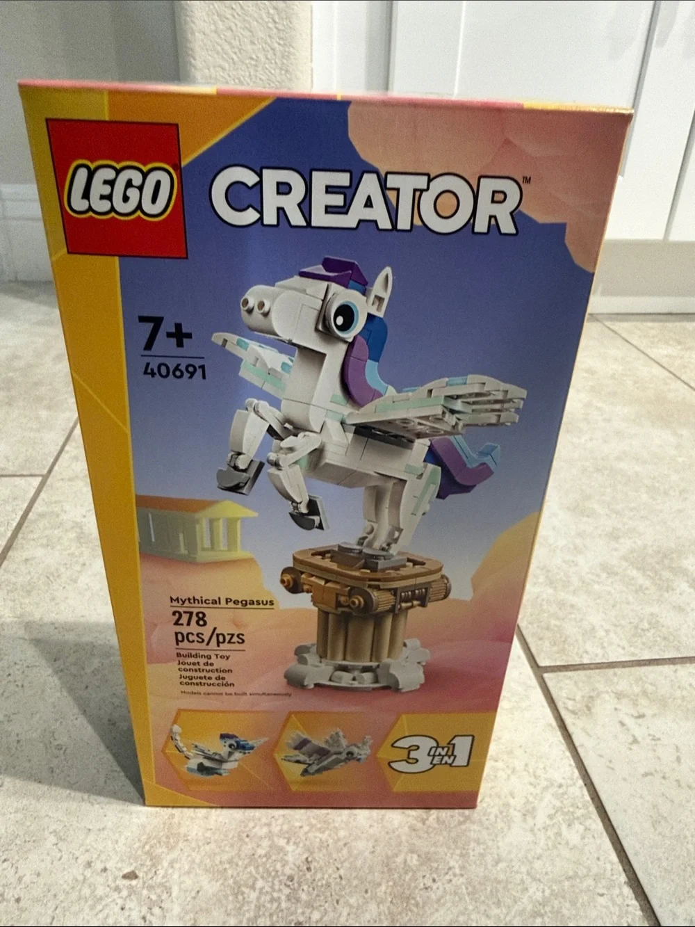 LEGO 3in1 Creator Mythical Pegasus 40691 NWT UNOPENED